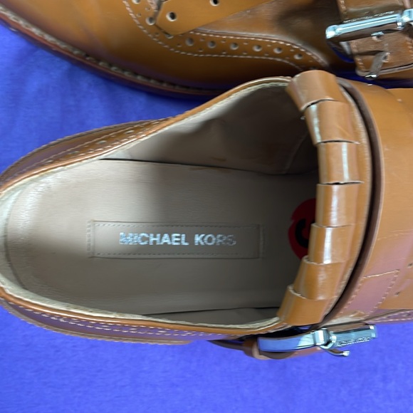 MICHAEL Michael Kors Brown Leather Oxfords (Unworn) - Picture 9 of 13